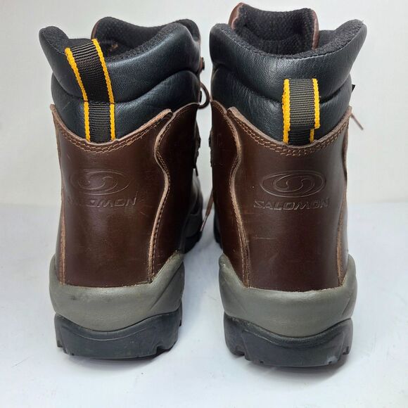 Salomon Contragrip Mens Brown Leather Gortex Waterproof Boots Size US 13 EUR 48 main image 15